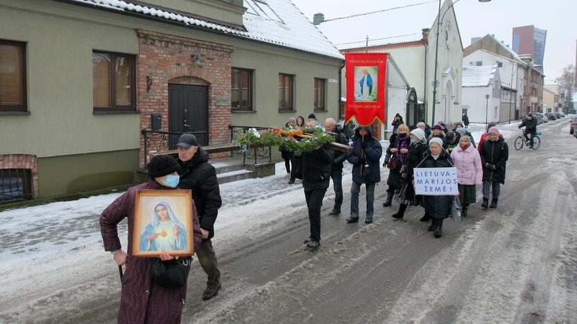 Piligrimų žygis per Klaipėdą