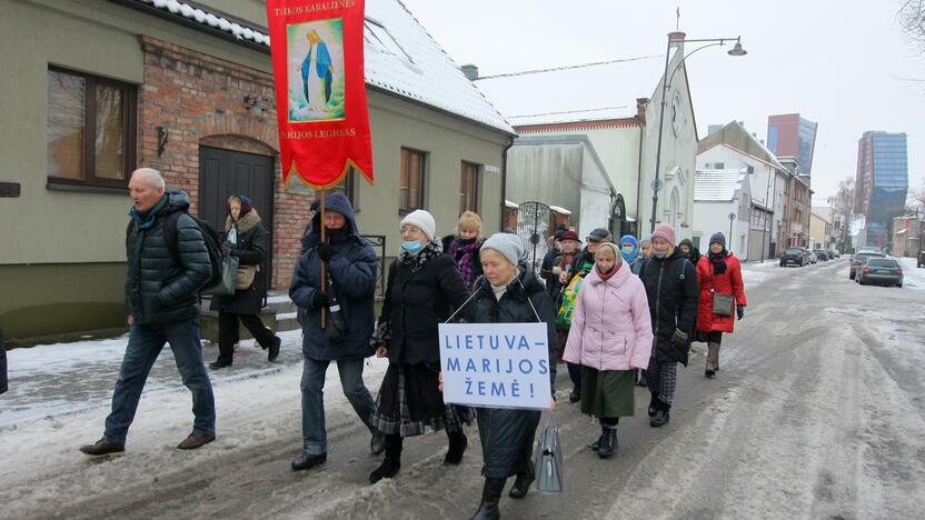 Piligrimų žygis per Klaipėdą