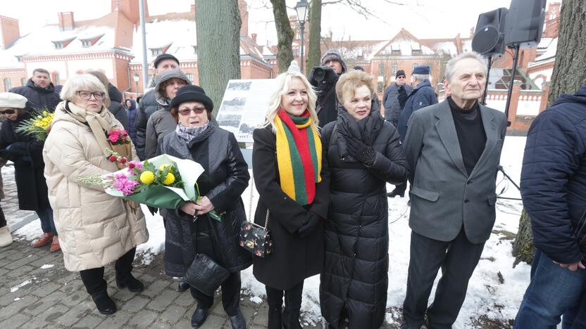  Alfonsui Žaliui biusto atidengimo ceremonija