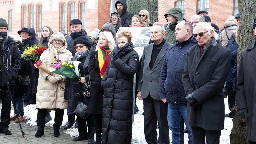  Alfonsui Žaliui biusto atidengimo ceremonija