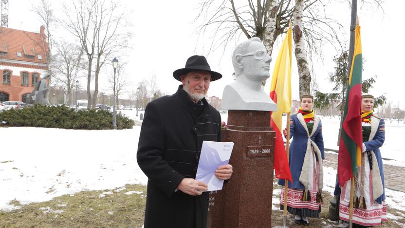  Alfonsui Žaliui biusto atidengimo ceremonija