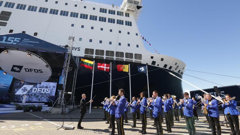 DFDS kelto vardo suteikimo ceremonija