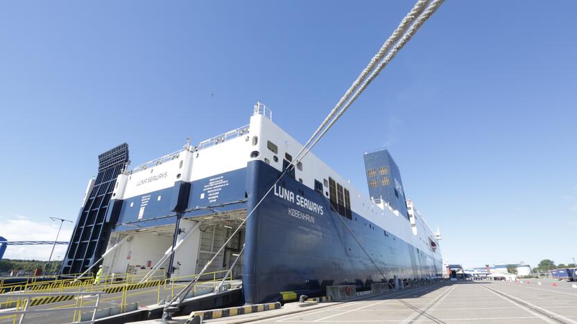 DFDS kelto vardo suteikimo ceremonija