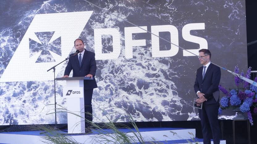 DFDS kelto vardo suteikimo ceremonija