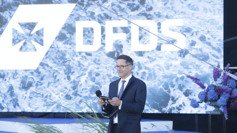 DFDS kelto vardo suteikimo ceremonija