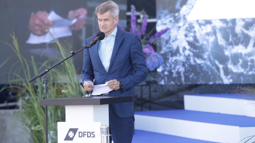 DFDS kelto vardo suteikimo ceremonija