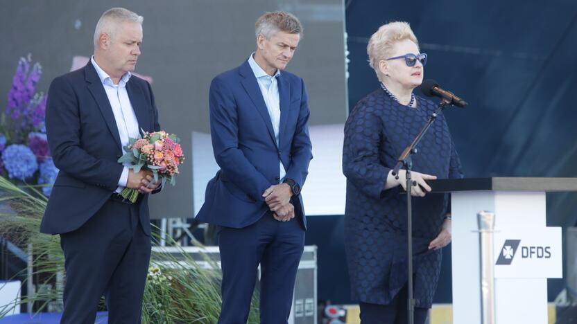 DFDS kelto vardo suteikimo ceremonija