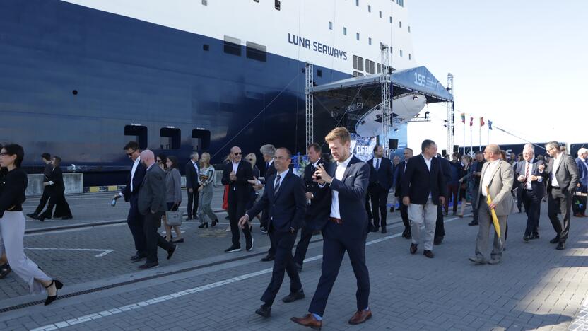 DFDS kelto vardo suteikimo ceremonija