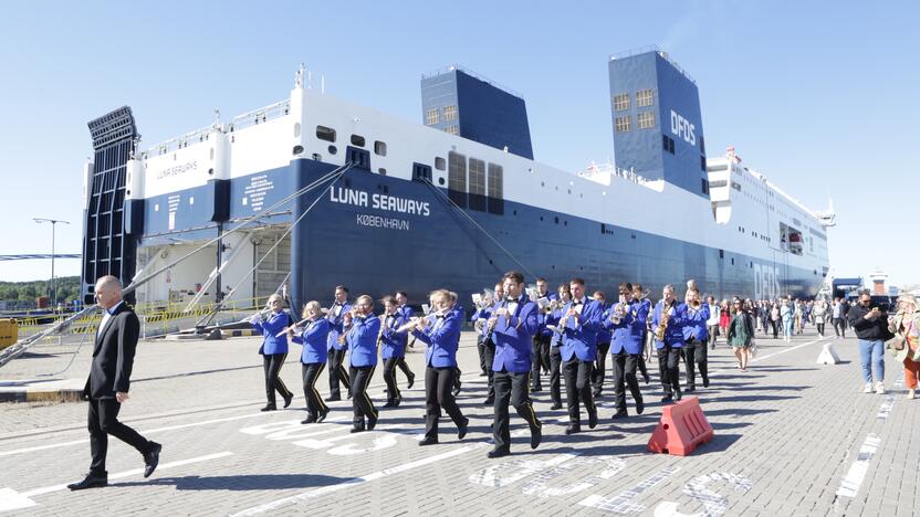 DFDS kelto vardo suteikimo ceremonija