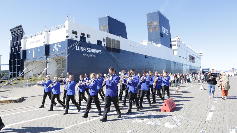 DFDS kelto vardo suteikimo ceremonija