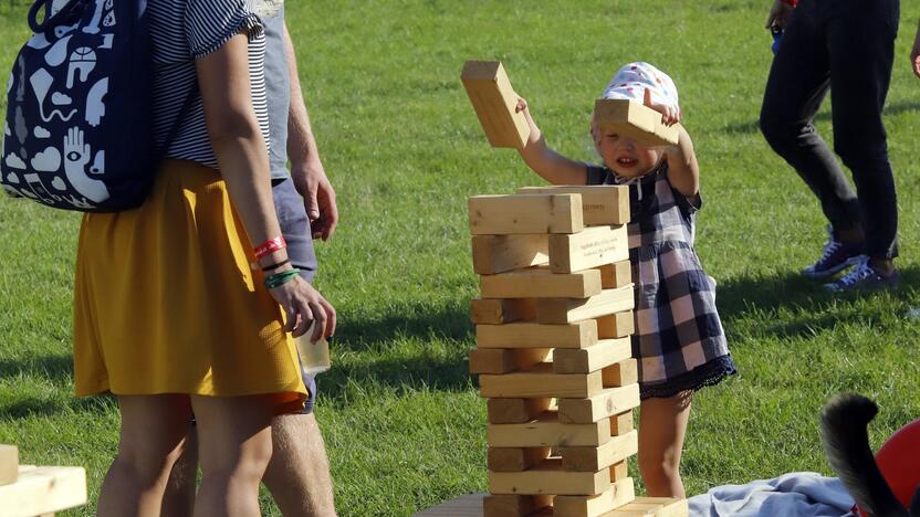 „Laisvės pikniko“ vakarinė dalis