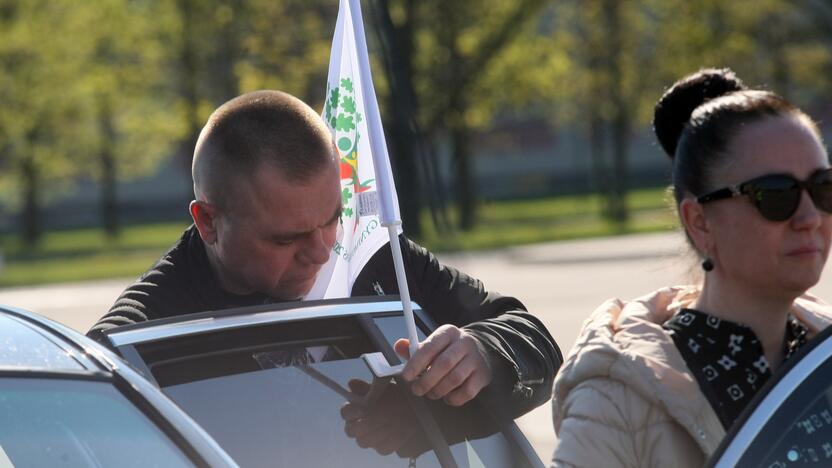 „Didžiojo šeimos gynimo maršo“ dalyvių pasiruošimas Akademijoje