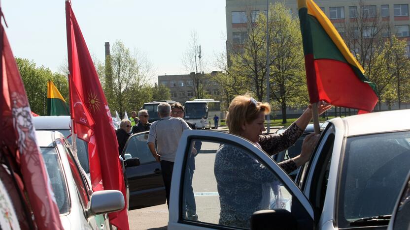 „Didžiojo šeimos gynimo maršo“ dalyvių pasiruošimas Akademijoje