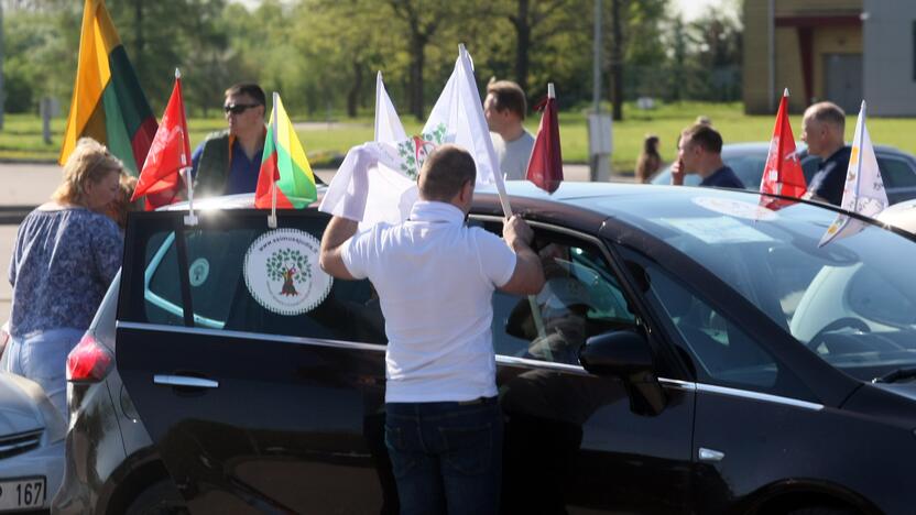 „Didžiojo šeimos gynimo maršo“ dalyvių pasiruošimas Akademijoje