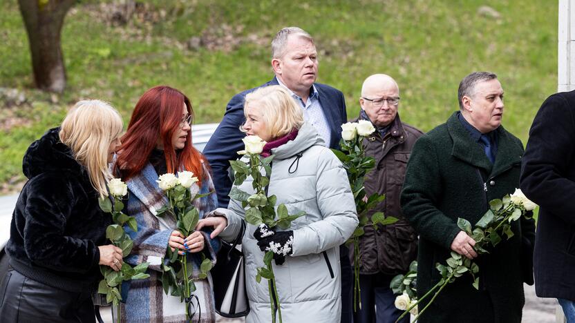 Vilniuje – G. Kirkilo laidotuvės