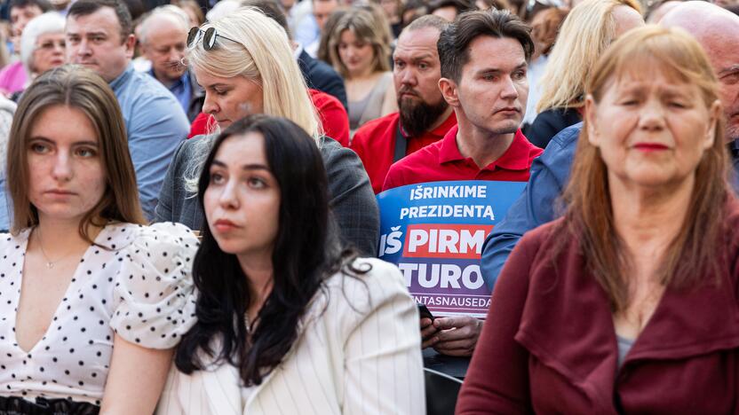 „Žinau, ką renku“ debatai su kandidatais į prezidentus