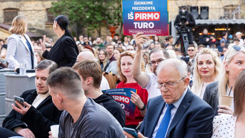 „Žinau, ką renku“ debatai su kandidatais į prezidentus