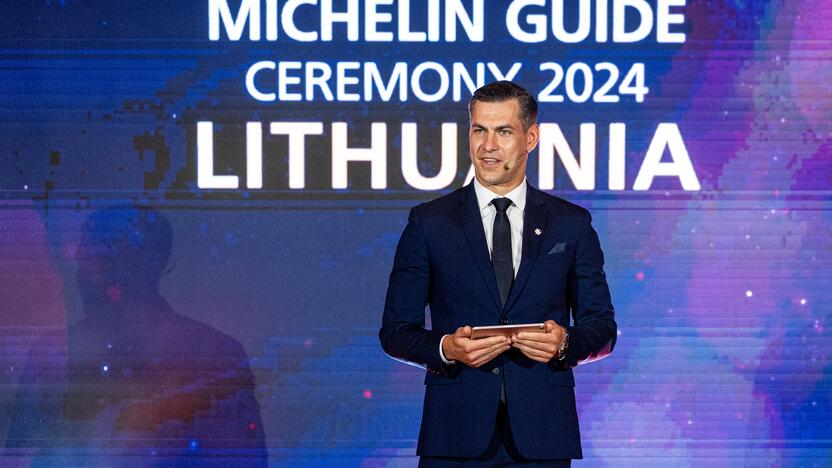 „Michelin“ gido įvertinimo paskelbimas