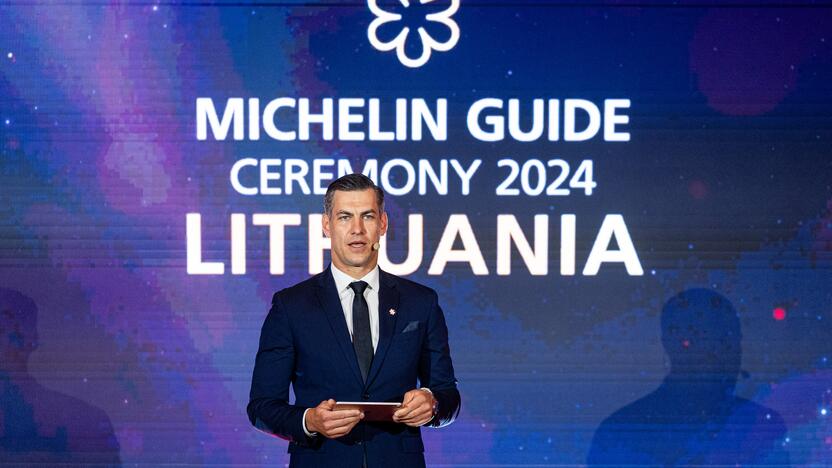 „Michelin“ gido įvertinimo paskelbimas