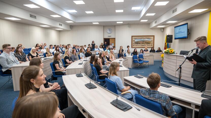 Klaipėdos šimtukininkams – piniginės premijos