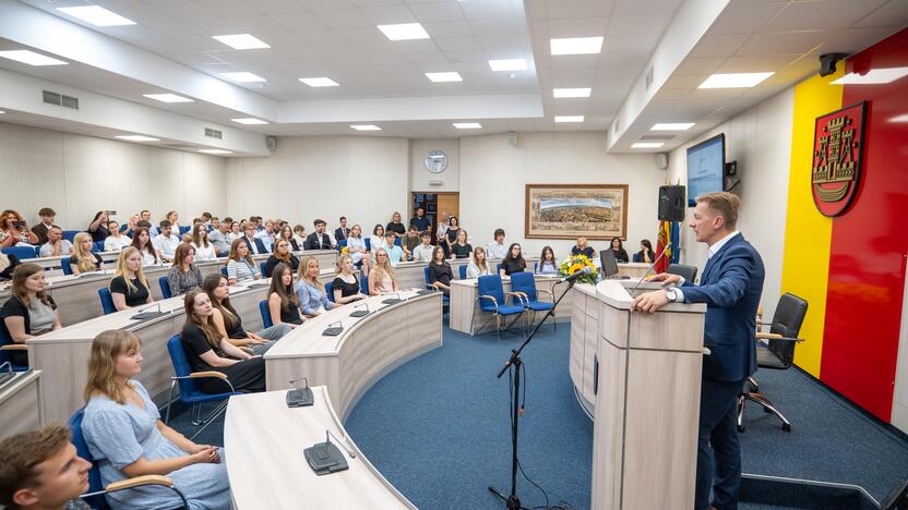 Klaipėdos šimtukininkams – piniginės premijos