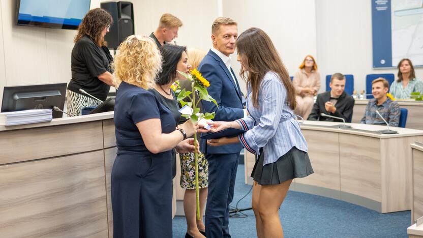 Klaipėdos šimtukininkams – piniginės premijos