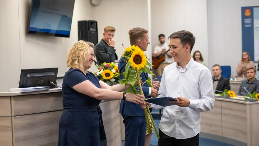 Klaipėdos šimtukininkams – piniginės premijos