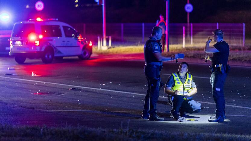 Vilniuje motociklininkas partrenkė ir mirtinai sužalojo pėsčiąjį