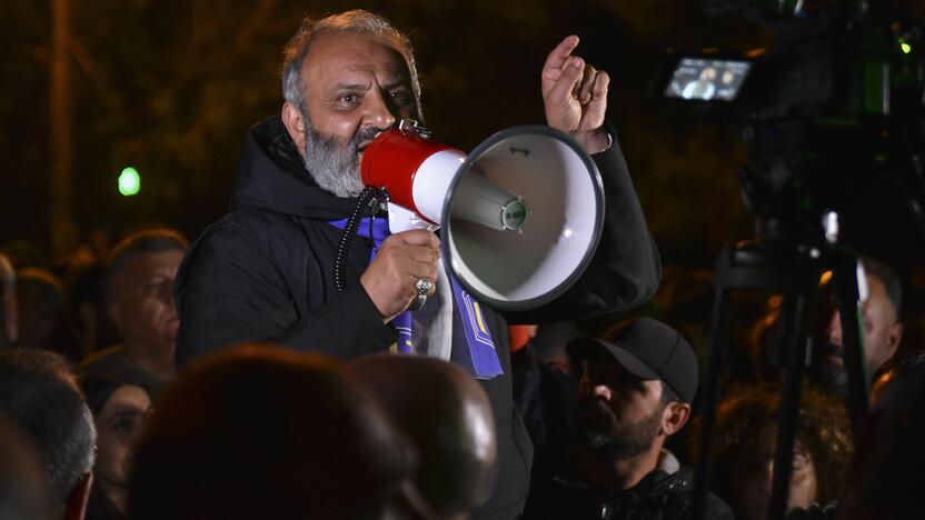 Protestai Armėnijoje.