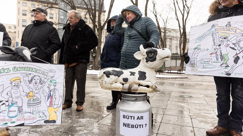 Pienininkų protestas prie Vyriausybės, 2023 m.