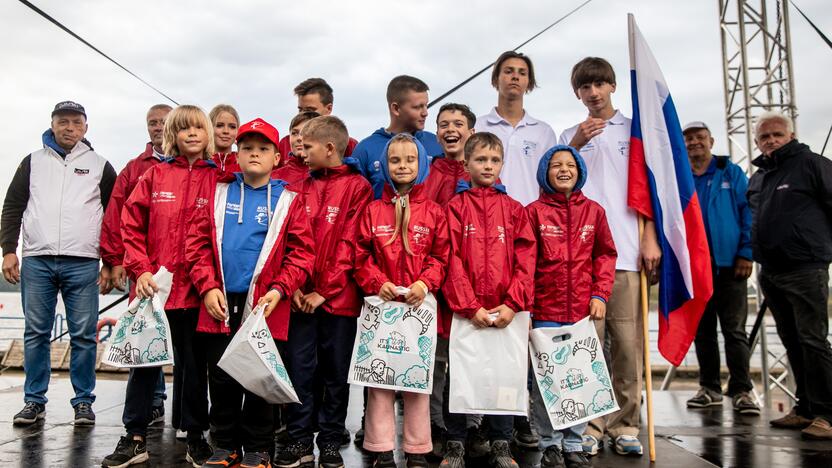 Pasaulio ir Europos jaunių motorlaivių čempionato atidarymas