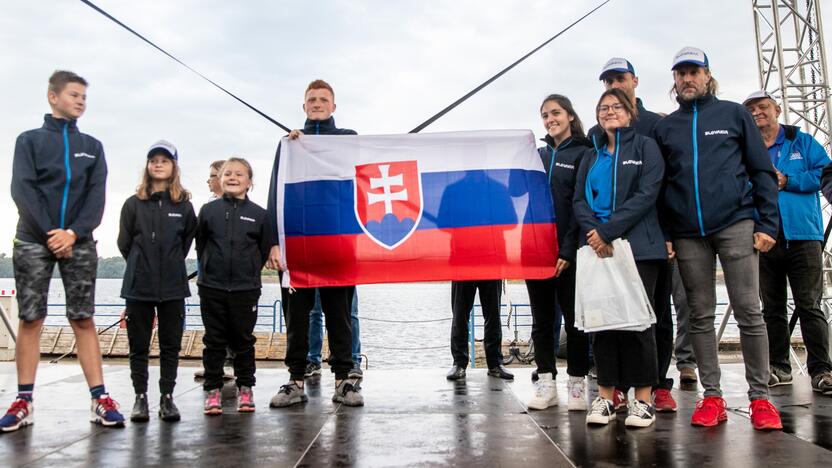 Pasaulio ir Europos jaunių motorlaivių čempionato atidarymas