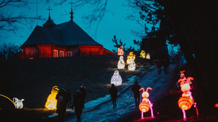 Šviesų-žibintų festivalis Rumšiškėse