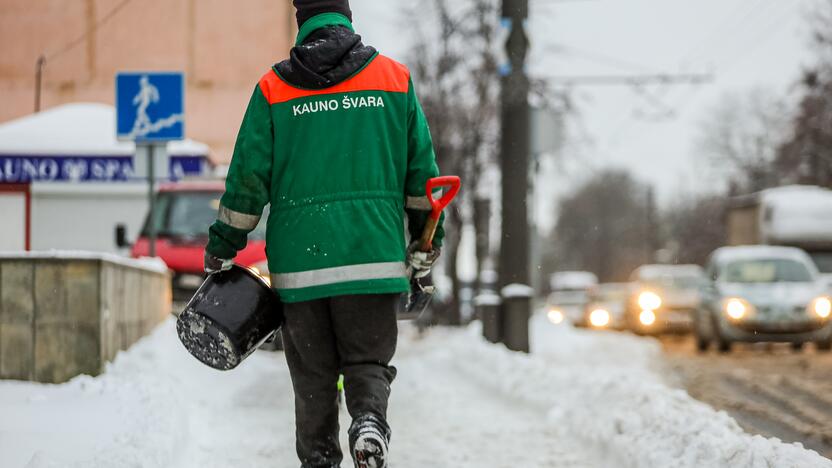 Kaunas po stipraus snygio