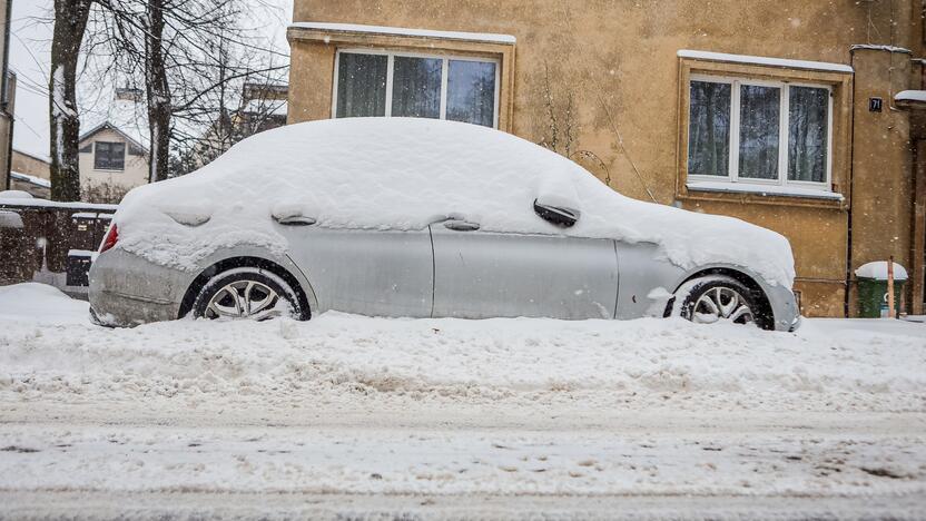 Kaunas po stipraus snygio