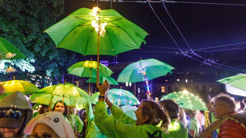 Parodos kalnu šeštą kartą kopė "Fluxus festivalis"