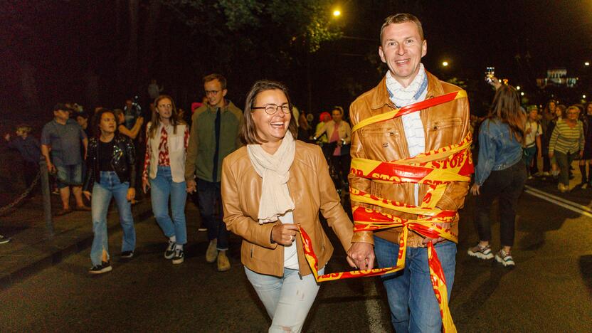 Parodos kalnu šeštą kartą kopė "Fluxus festivalis"