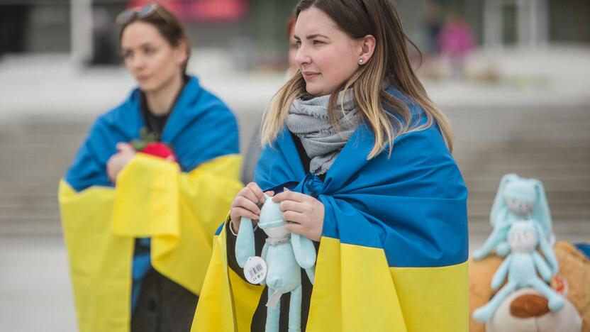 Ukrainos palaikymo akcija „Tai gali būti Jūsų vaikas“ 