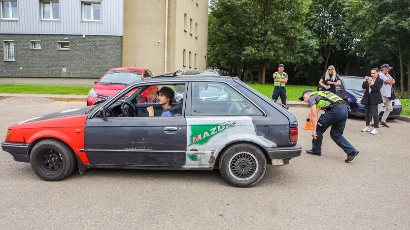 Transporto priemonių triukšmo lygio patikra