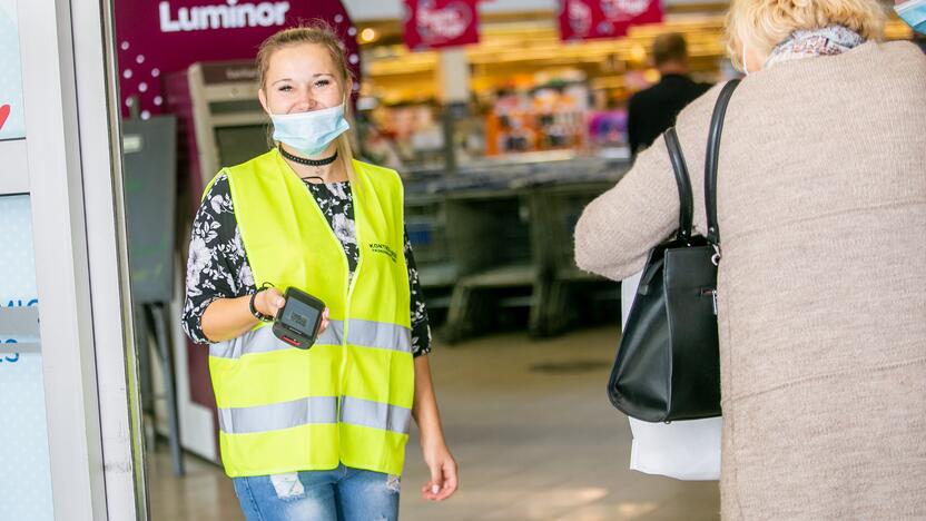 Kauno prekybos centruose tikrinami galimybių pasai