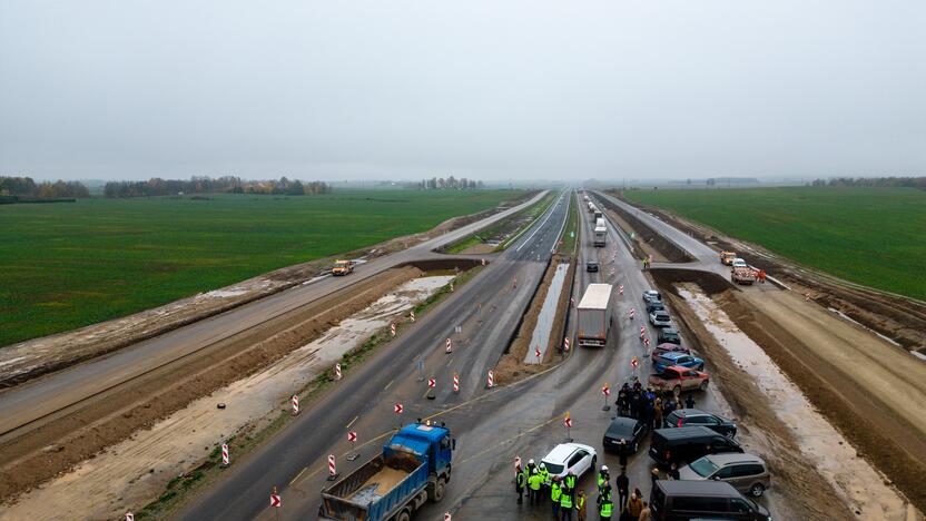 „Via Baltica“ ruožo nuo 72,50 iki 79 km. atidarymas