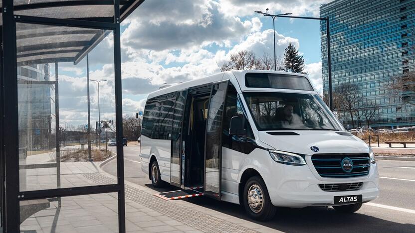 Plėtra: įmonės „Altas Auto“ autobusai kursuoja ne vien Lietuvos miestuose.