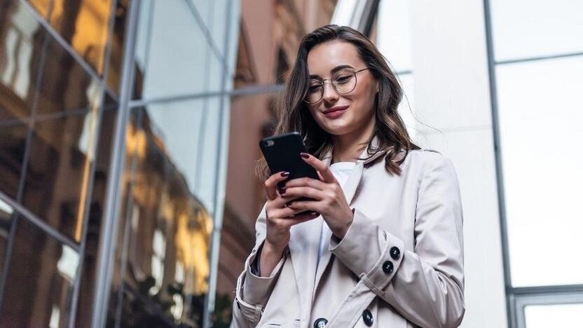 Sąskaitų apmokėjimą galima sutrumpinti iki kelių paspaudimų telefone. 