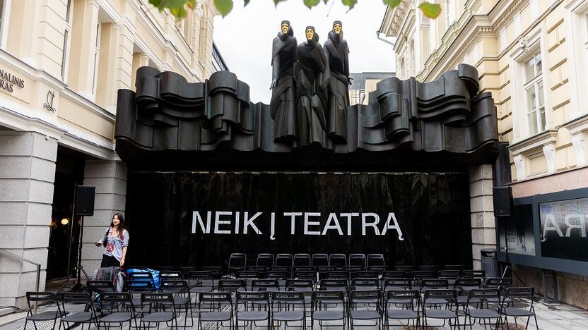 Lietuvos nacionalinio dramos teatro 84 sezono spaudos konferencija