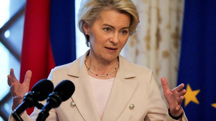 Europos Komisijos pirmininkė Ursula von der Leyen.