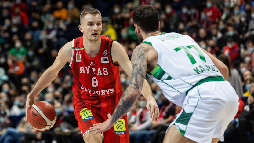 Rungtynės: Vilniaus „Rytas“ prieš Kauno „Žalgirį“