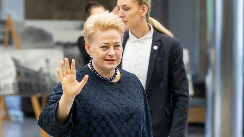 Dalia Grybauskaitė.