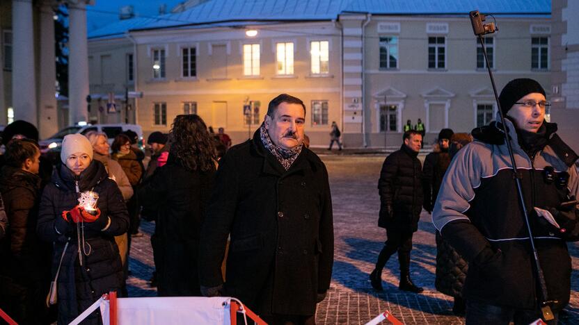 „Basų mamų“ protestas prieš galimybių pasą vaikams