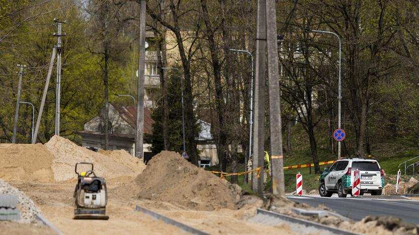  Vilniuje, Liepkalnio gatvėje, rastas sprogmuo