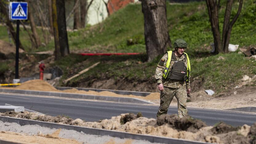  Vilniuje, Liepkalnio gatvėje, rastas sprogmuo